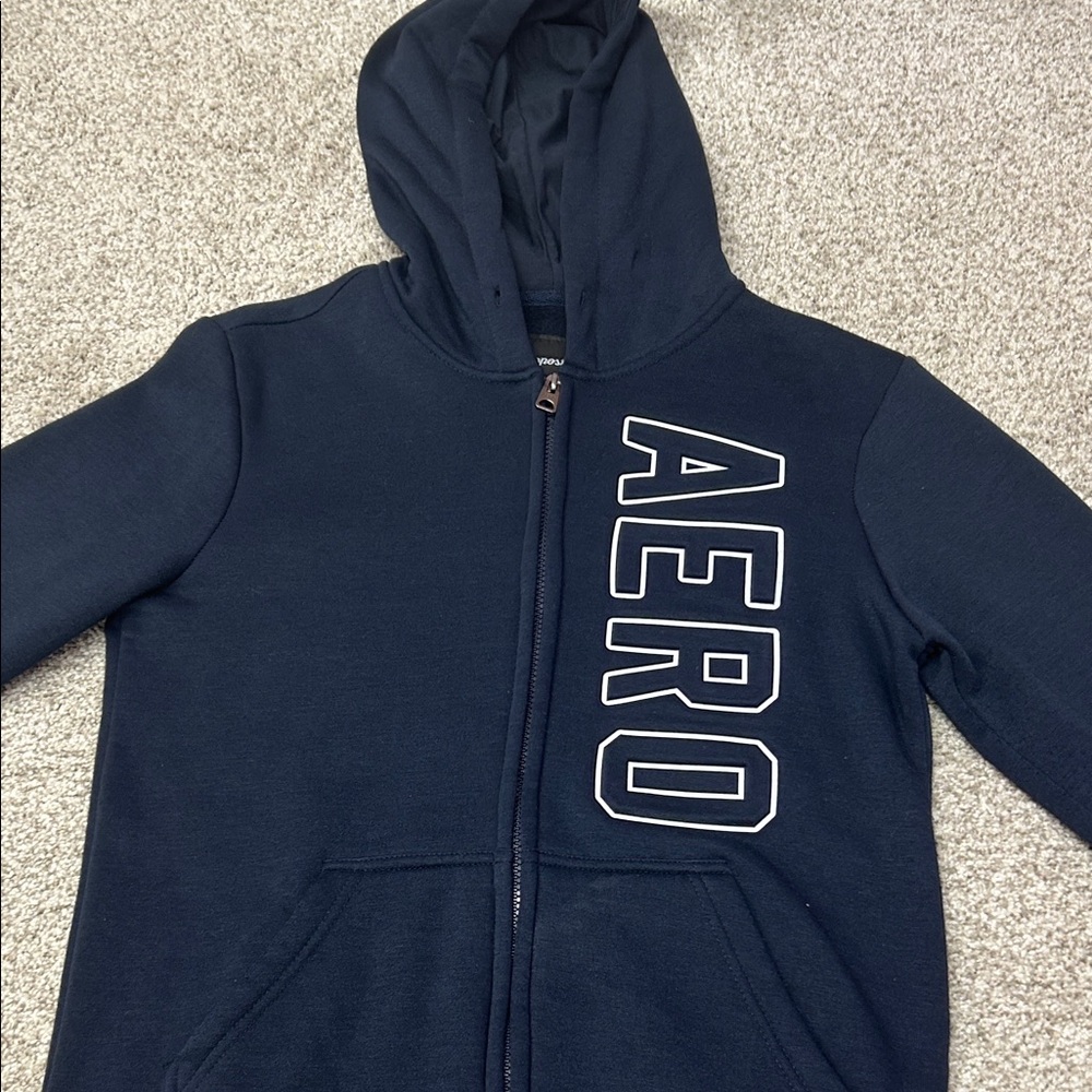 Aeropostale Navy Blue Kids Hoodie